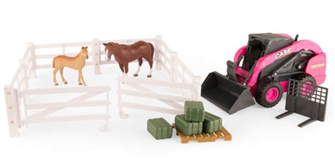 pink skid steer toy|Amazon.com: Skid Loader Toy.